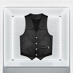 Chrome Hearts Gunslinger Leather Vest
